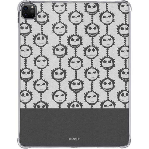 Disney The Nightmare Before Christmas Jack Skellington Face Expressions pattern iPad Pro 11in (2024) Clear Case