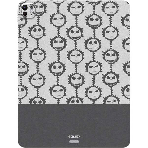Disney The Nightmare Before Christmas Jack Skellington Face Expressions pattern iPad Pro 13in M4 (2024) Skin