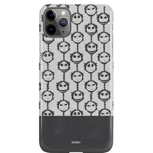Disney The Nightmare Before Christmas Jack Skellington Face Expressions pattern iPhone Cases