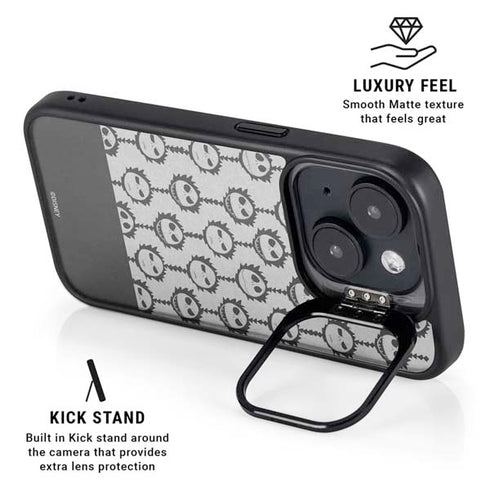 Disney The Nightmare Before Christmas Jack Skellington Face Expressions pattern iPhone 15 Kickstand Case