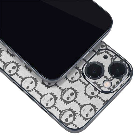 Disney The Nightmare Before Christmas Jack Skellington Face Expressions pattern iPhone 15 Skin