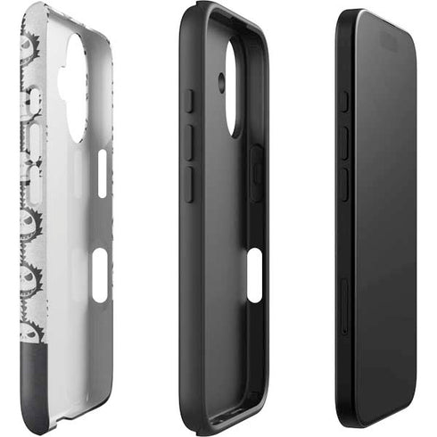 Disney The Nightmare Before Christmas Jack Skellington Face Expressions pattern iPhone 16 Impact Case