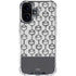Disney The Nightmare Before Christmas Jack Skellington Face Expressions pattern iPhone 16 Plus Clear Case