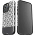 Disney The Nightmare Before Christmas Jack Skellington Face Expressions pattern iPhone 16 Pro Impact Case