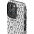 Disney The Nightmare Before Christmas Jack Skellington Face Expressions pattern iPhone 16 Pro Max Impact Case