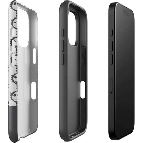 Disney The Nightmare Before Christmas Jack Skellington Face Expressions pattern iPhone 16 Pro Max Impact Case