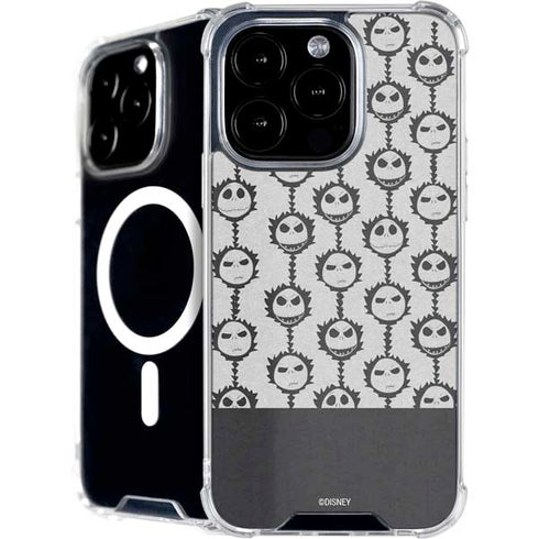 Disney The Nightmare Before Christmas Jack Skellington Face Expressions pattern iPhone 16 Pro Max MagSafe Case