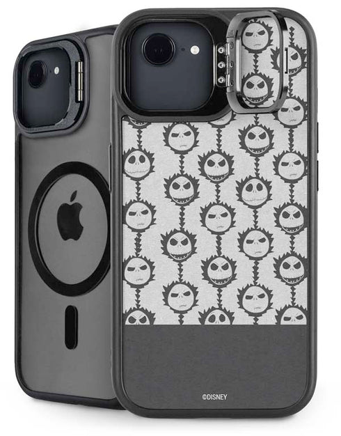 Disney The Nightmare Before Christmas Jack Skellington Face Expressions pattern iPhone 16e Kickstand Case