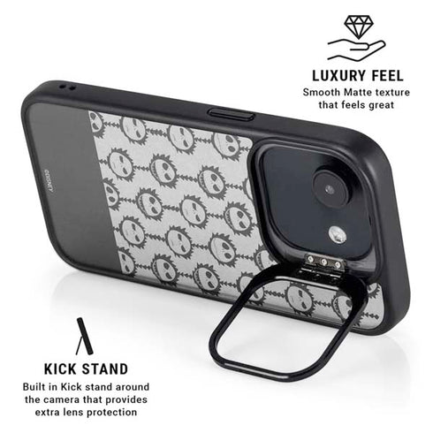 Disney The Nightmare Before Christmas Jack Skellington Face Expressions pattern iPhone 16e Kickstand Case