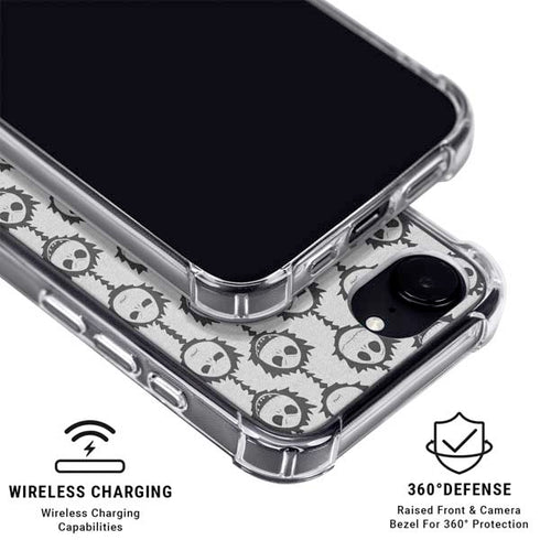 Disney The Nightmare Before Christmas Jack Skellington Face Expressions pattern iPhone 16e MagSafe Case