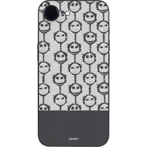 Disney The Nightmare Before Christmas Jack Skellington Face Expressions pattern iPhone 16e Skin