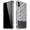 Disney The Nightmare Before Christmas Jack Skellington Face Expressions pattern iPhone X/XS Clear Case