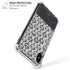 Disney The Nightmare Before Christmas Jack Skellington Face Expressions pattern iPhone X/XS Clear Case