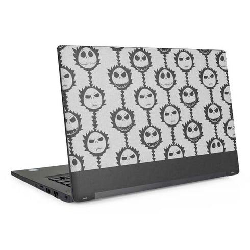 Disney The Nightmare Before Christmas Jack Skellington Face Expressions pattern Dell Latitude Skin