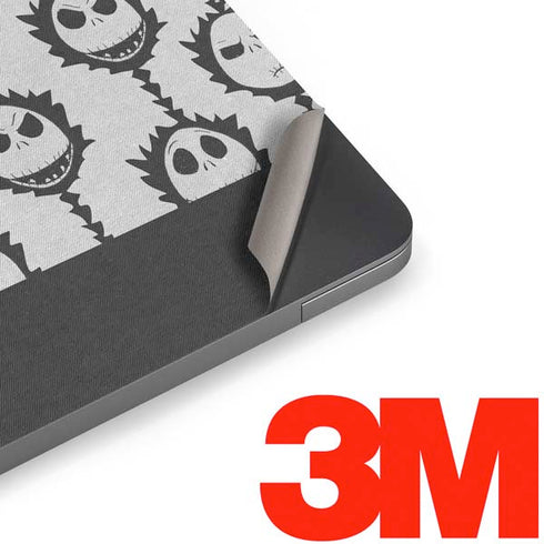 Disney The Nightmare Before Christmas Jack Skellington Face Expressions pattern Apple MacBook Air Skin