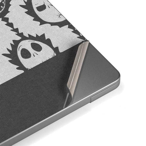 Disney The Nightmare Before Christmas Jack Skellington Face Expressions pattern Apple MacBook Pro 14-inch Skin