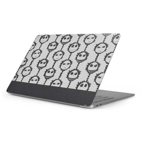 Disney The Nightmare Before Christmas Jack Skellington Face Expressions pattern Apple MacBook Pro 16-inch Skin