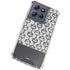 Disney The Nightmare Before Christmas Jack Skellington Face Expressions pattern Moto G 5G (2025) Clear Case
