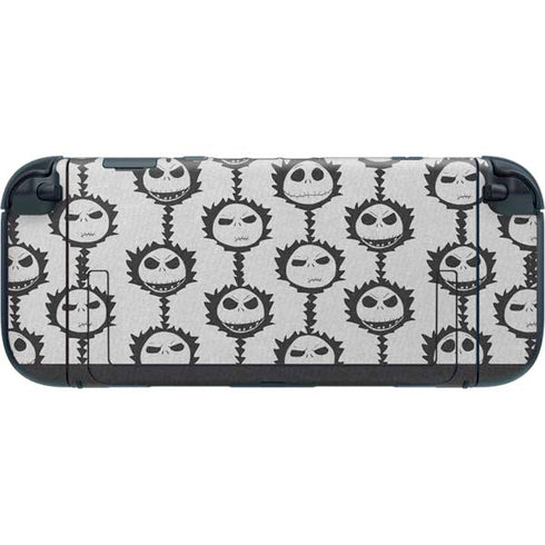 Disney The Nightmare Before Christmas Jack Skellington Face Expressions pattern Nintendo Switch 2 (2025) with Joy-Con Skin