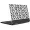 Disney The Nightmare Before Christmas Jack Skellington Face Expressions pattern Notebook 9 Pro 13in (2017) Skin