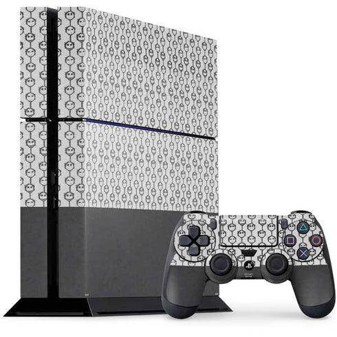 Disney The Nightmare Before Christmas Jack Skellington Face Expressions pattern PlayStation PS4 Skins