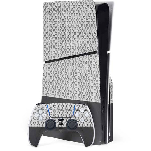 Disney The Nightmare Before Christmas Jack Skellington Face Expressions pattern PlayStation PS5 Skins