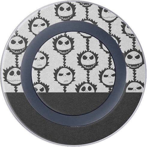 Disney The Nightmare Before Christmas Jack Skellington Face Expressions pattern Wireless Charger Skin