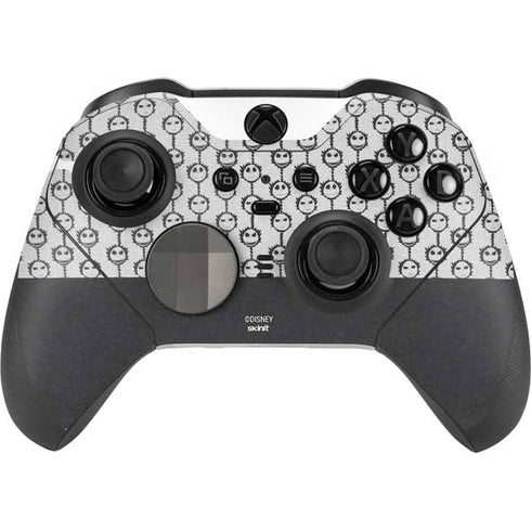 Disney The Nightmare Before Christmas Jack Skellington Face Expressions pattern Xbox Elite Wireless Controller Series 2 Skin