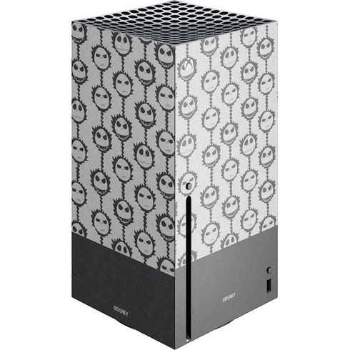 Disney The Nightmare Before Christmas Jack Skellington Face Expressions pattern Xbox Series X Skins