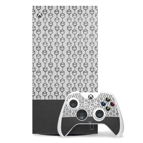 Disney The Nightmare Before Christmas Jack Skellington Face Expressions pattern Xbox Series X Skins
