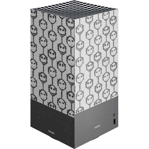 Disney The Nightmare Before Christmas Jack Skellington Face Expressions pattern Xbox Series X Skins