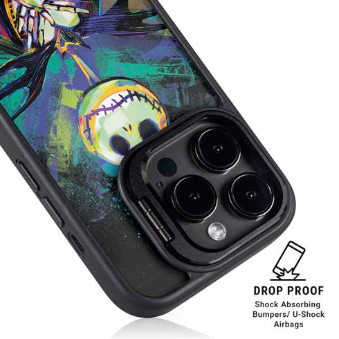 Disney The Nightmare Before Christmas Jack Skellington Art iPhone 14 Pro Max Kickstand Case