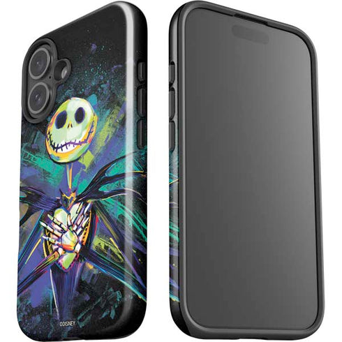 Disney The Nightmare Before Christmas Jack Skellington Art iPhone 16 Impact Case