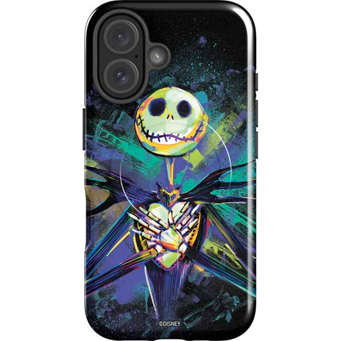 Disney The Nightmare Before Christmas Jack Skellington Art iPhone 16 Magsafe Impact Case