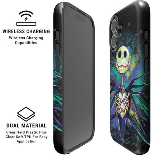 Disney The Nightmare Before Christmas Jack Skellington Art iPhone 16 Magsafe Impact Case