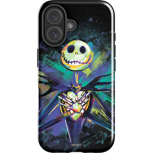 Disney The Nightmare Before Christmas Jack Skellington Art iPhone 16 Plus Impact Case