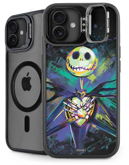 Disney The Nightmare Before Christmas Jack Skellington Art iPhone 16 Plus Kickstand Case