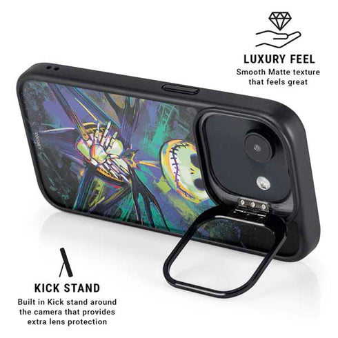Disney The Nightmare Before Christmas Jack Skellington Art iPhone 16e Kickstand Case