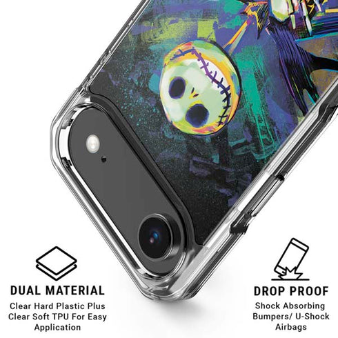 Disney The Nightmare Before Christmas Jack Skellington Art iPhone 17 Air Clear Case
