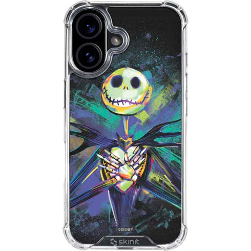 Disney The Nightmare Before Christmas Jack Skellington Art iPhone 17 Clear Case