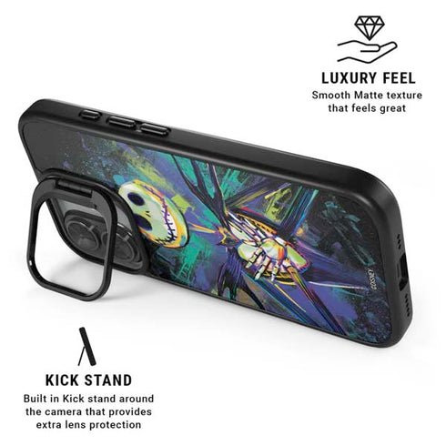 Disney The Nightmare Before Christmas Jack Skellington Art iPhone 17 Kickstand Case