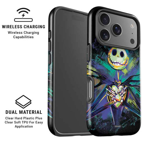 Disney The Nightmare Before Christmas Jack Skellington Art iPhone 17 Pro Max Magsafe Impact Case