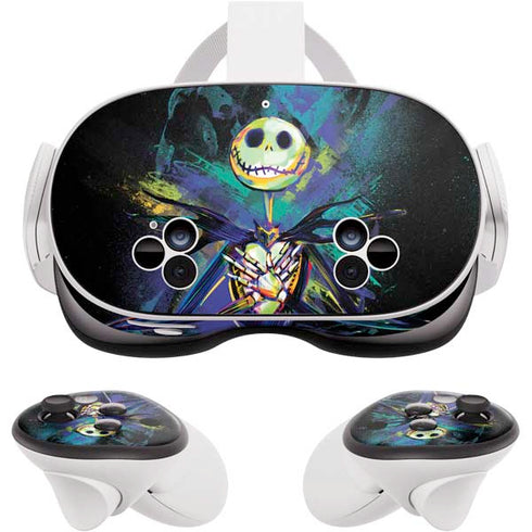 Disney The Nightmare Before Christmas Jack Skellington Art Meta Quest 3S Skin