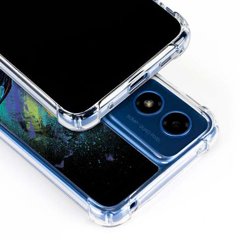 Disney The Nightmare Before Christmas Jack Skellington Art Moto G 5G (2024) Clear Case