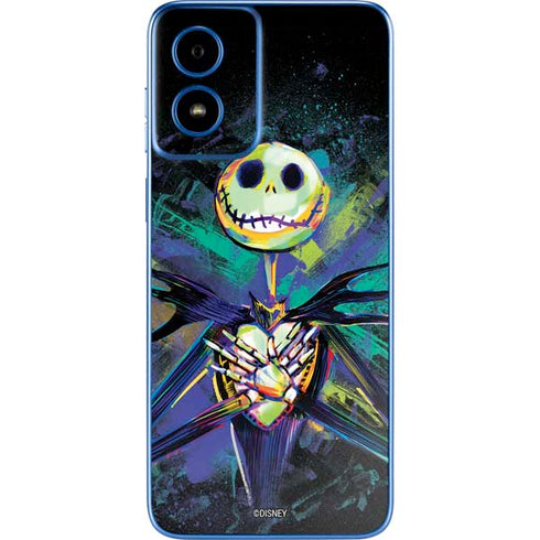 Disney The Nightmare Before Christmas Jack Skellington Art Moto G Play 4G (2024) Skin