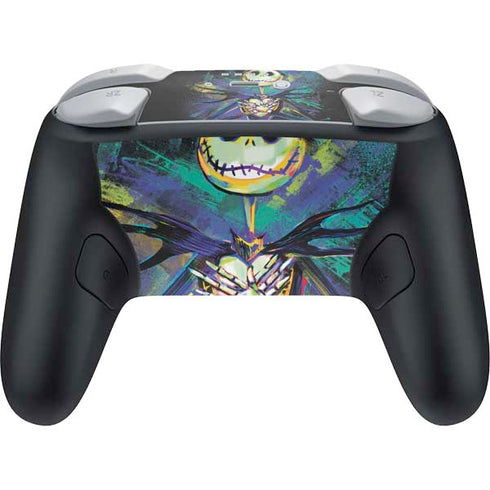 Disney The Nightmare Before Christmas Jack Skellington Art Nintendo Switch 2 (2025) Pro Controller Skin