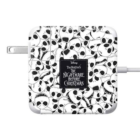 Disney The Nightmare Before Christmas Jack Skellington Pattern 85W Power Adapter (15 and 17 inch MacBook Pro Charger) Skin
