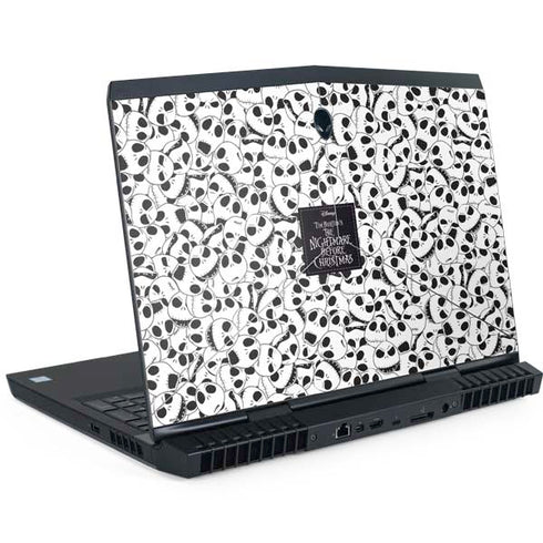 Disney The Nightmare Before Christmas Jack Skellington Pattern Dell Alienware Skin