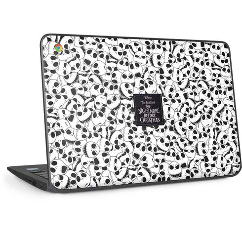 Disney The Nightmare Before Christmas Jack Skellington Pattern HP Chromebook Skin