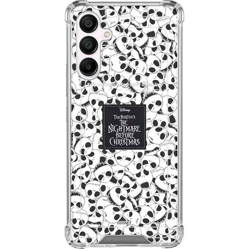 Disney The Nightmare Before Christmas Jack Skellington Pattern Galaxy A16 5G Clear Case